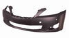 2009-2010 Lexus Is350 Sedan Bumper Front Primed Without Washer Hole With Sensor Hole