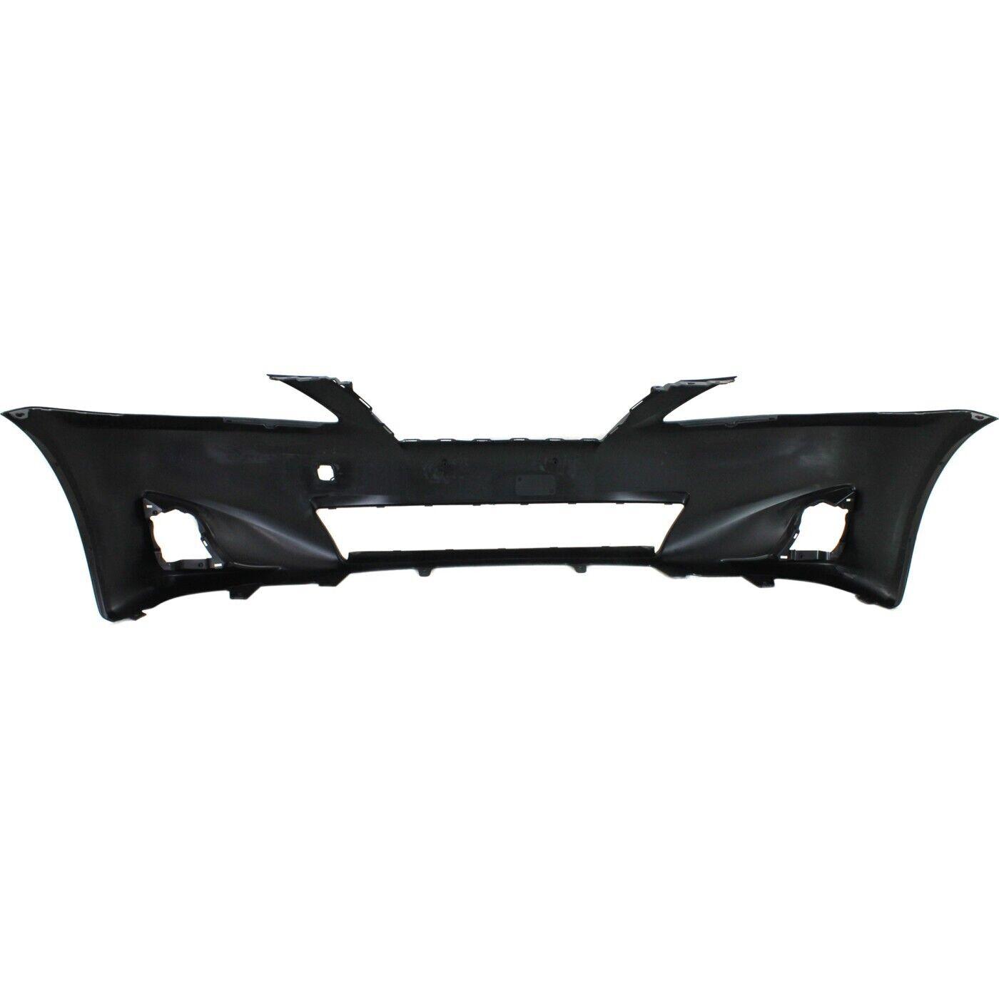 Pare-chocs avant Lexus IS350 Berline 2011-2013 apprêté, sans capteur, sans trou pour lave-glace, sans pack Sport, LX1000212C