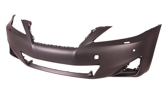 2011-2013 Lexus Is250 Sedan Bumper Front Primed With Sensor/Washer Hole Without Sport