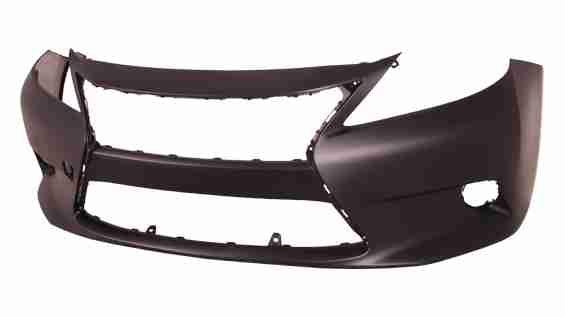 2013-2015 Lexus Es350 Bumper Front Primed Without Sensor Hole