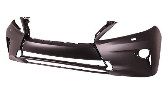2013-2015 Lexus Rx350 Bumper Front Primed With Washer Without Sensor Hole Without F Sport Pkg