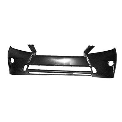 2013-2015 Lexus Rx350 Bumper Front Primed Without Washer Without Sensor Hole Without F Sport Pkg