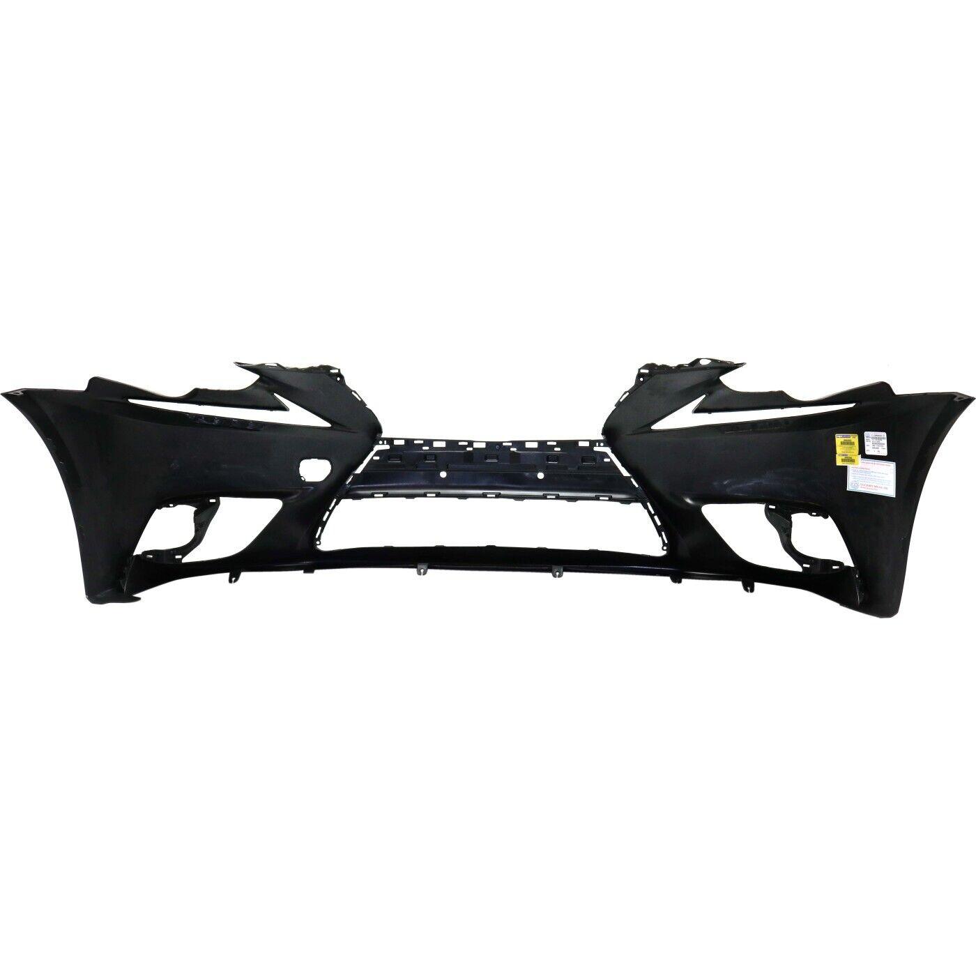 Pare-chocs avant Lexus IS200T 2016, apprêt noir, sans F Sport, avec lave-phares et capteur, LX1000262C