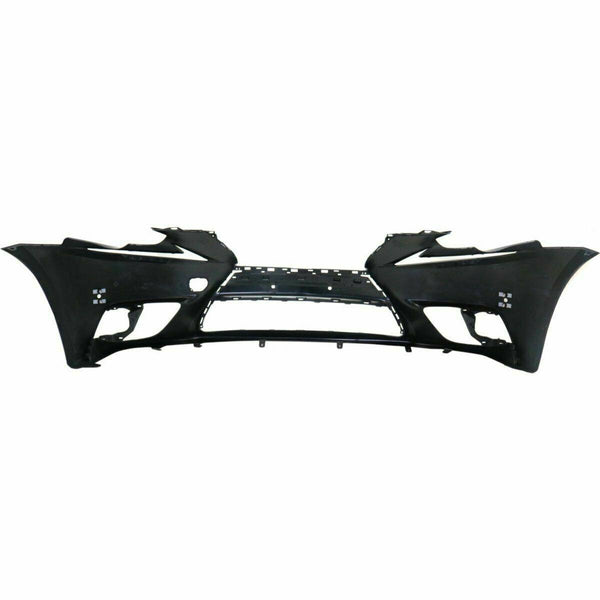 2016 Lexus Is300 Bumper Front Primed Black Without F Sport/Head Lamp Washer With Sensor Capa