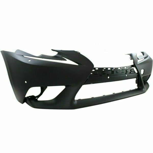 2016 Lexus Is300 Bumper Front Primed With Washer With Sensor Hole Without F Sport Pkg