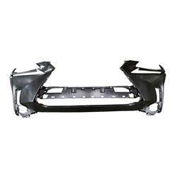 Pare-chocs avant Lexus NX300 2018-2021 apprêté sans capteur/lave-glace/F-Sport, LX1000345