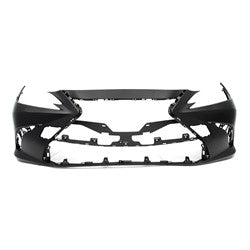 Bumper Front Lexus Es300H 2019-2023 Primed Without F-Sport/Sensor With Tow Hook Hole Japan Built Capa , Lx1000360C