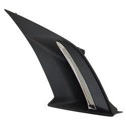 Calandre inférieure côté conducteur Lexus GS300 2018-2019, noir texturé avec insert chromé, sans finition F-Sport, LX1038127