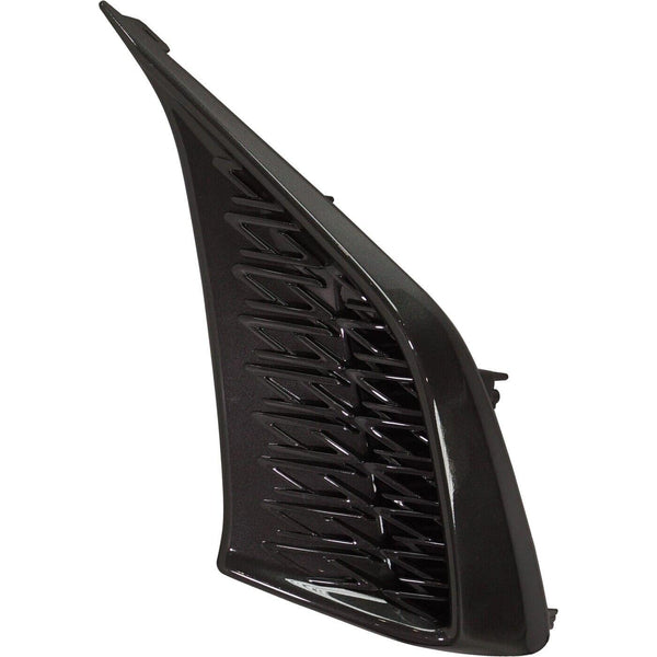 2019-2021 Lexus Es350 Grille Insert Driver Side Bright Black With F-Sport