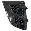 2020-2021 Lexus Rx350 Grille Lower Driver Side Bright Dark Gray Without Lamp Hole With F-Sport