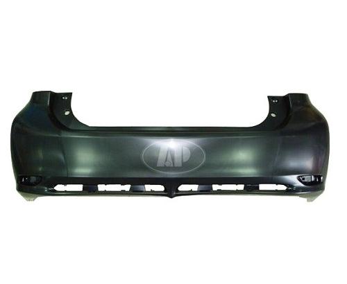 Pare-chocs arrière Lexus CT200H 2011-2013 apprêté, sans trou pour capteur, sans pack F Sport, LX1100152