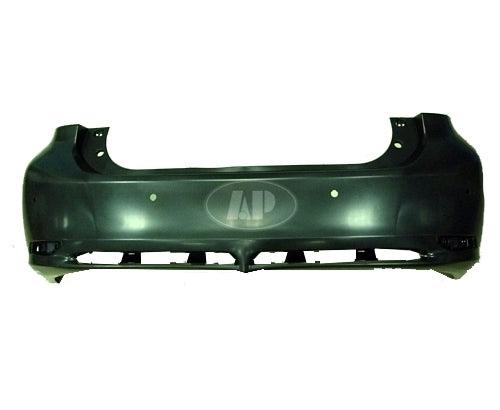 2011-2013 Lexus Ct200H Bumper Rear Primed With Sensor Hole Without F Sport Pkg Capa