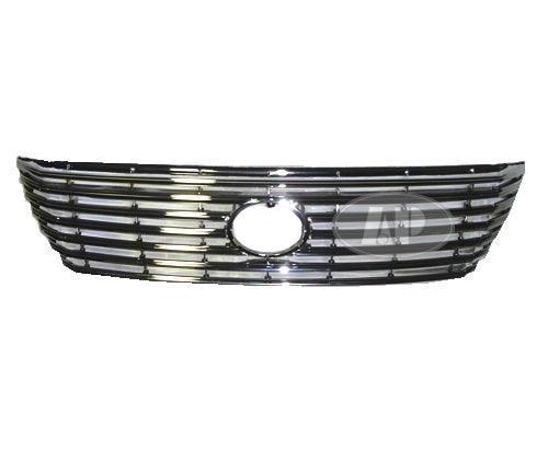 Calandre Lexus LS430 2004-2006 apprêtée grise sans système de précollision, LX1200120