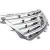 2010-2012 Lexus Es350 Grille Silver/Black With Radar