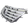 2010-2012 Lexus Es350 Grille Silver/Black With Radar