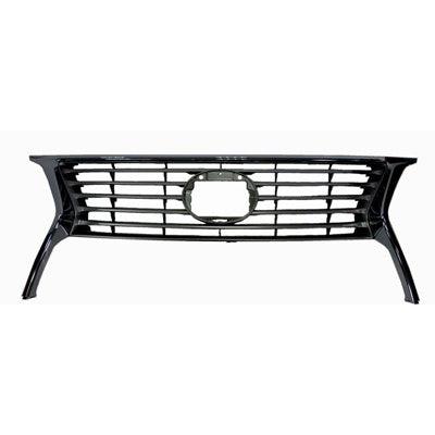 Calandre peinte en argent avec moulure chromée pour Lexus RX350 2013-2015 (sans F Sport), LX1200144