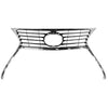 2014 Lexus Is250 Sedan Grille Painted Gray Silver Without F Sport