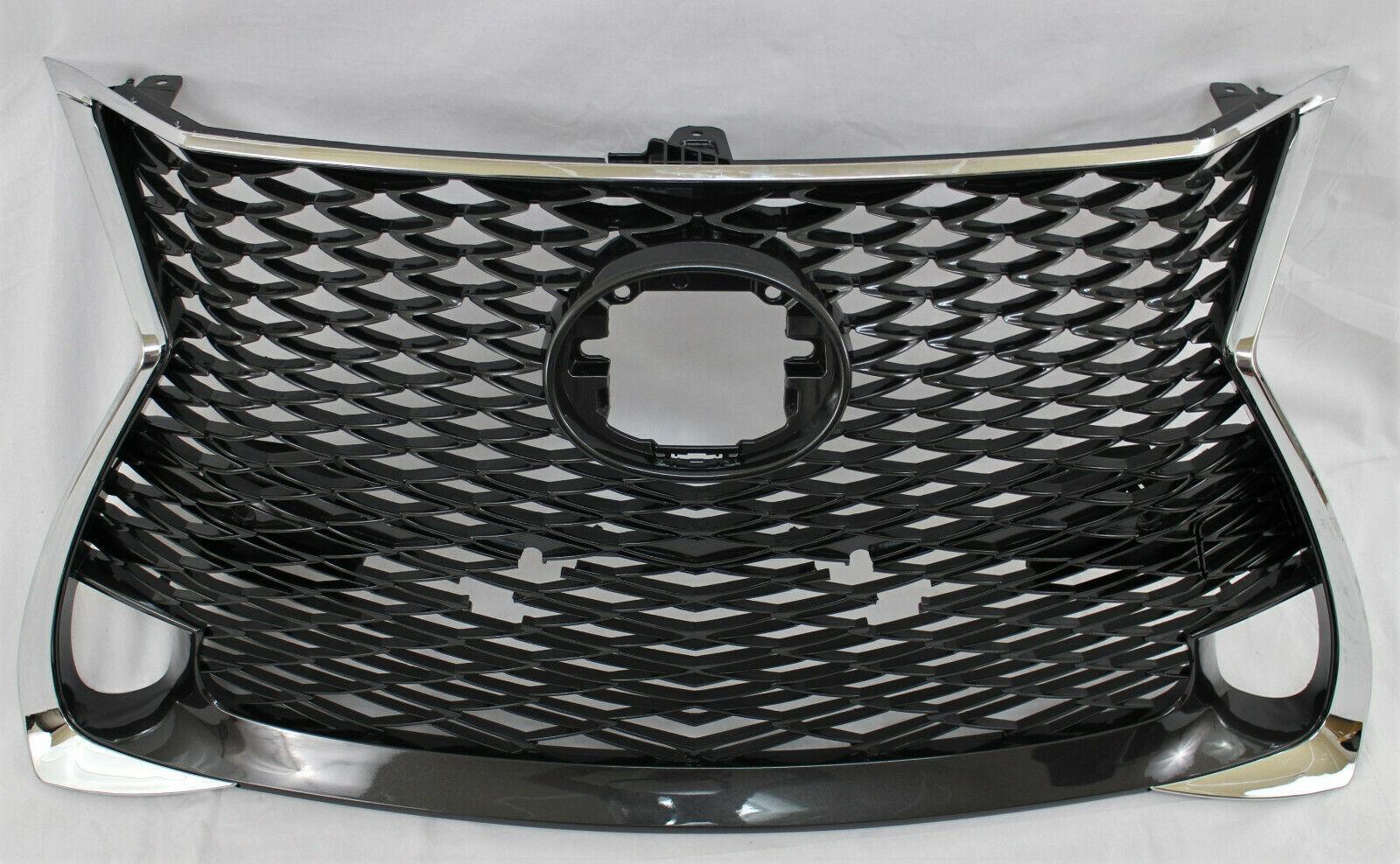 Calandre Lexus GS200T 2016 Noir métallisé avec moulure chromée et capteur/Pack F-Sport, LX1200192