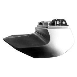Moulure de calandre inférieure côté conducteur chromée pour Lexus RX450H 2016-2019 avec finition F-Sport, LX1214100