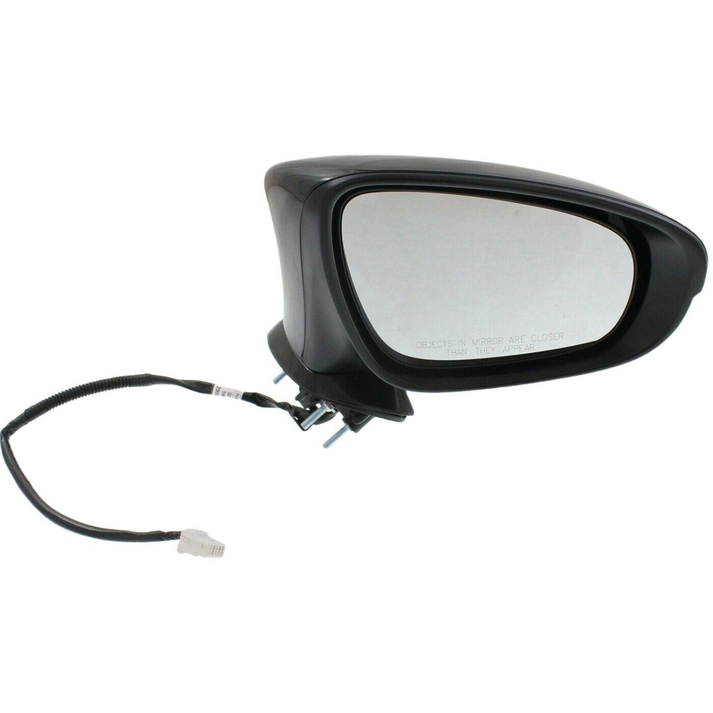 Rétroviseur extérieur côté passager pour Lexus IS200T 2016-2017, électrique, chauffant, avec éclairage de bas de porte/clignotant, sans surveillance d'angle mort, LX1321116