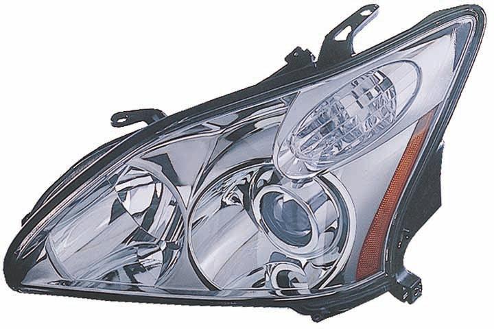 Phare avant gauche (côté conducteur) pour Lexus RX400H (2006-2007), halogène, haute qualité, fabrication japonaise, référence LX2502123