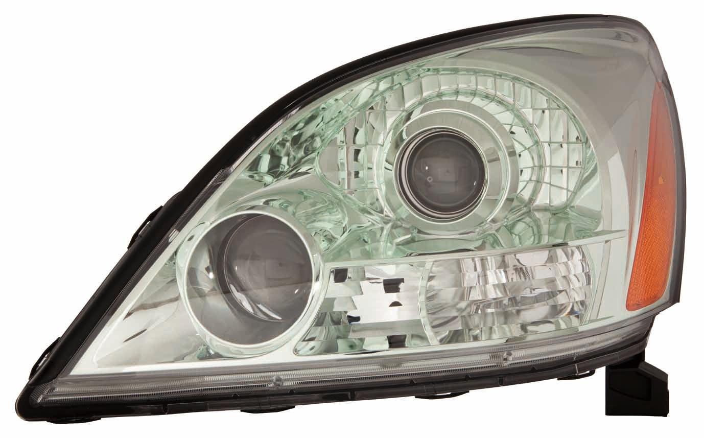 Phare avant gauche halogène de haute qualité pour Lexus GX470 (2003-2009), sans pack sport, référence LX2502124.