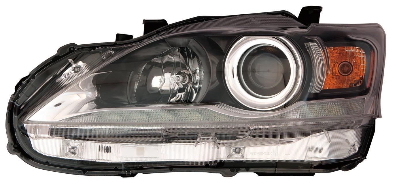 Phare avant gauche (côté conducteur) pour Lexus CT200H (2011-2016), halogène haute qualité, référence LX2502151