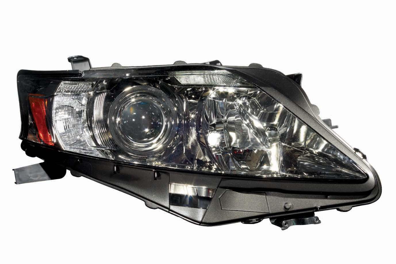 Phare avant côté passager pour Lexus RX350 (2010-2012), halogène, haute qualité, fabrication japonaise, LX2519119
