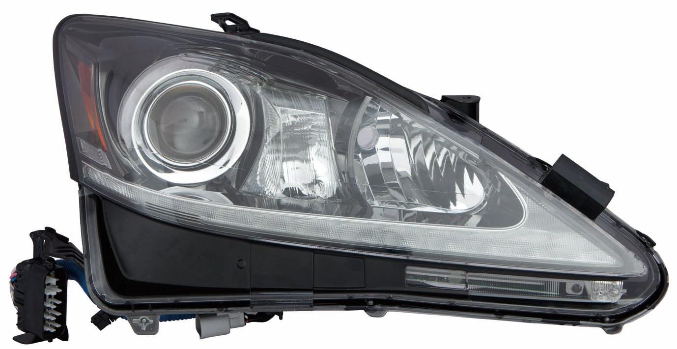 Phare avant côté passager pour Lexus IS350 Berline 2012-2013, type HID haute qualité, LX2519134