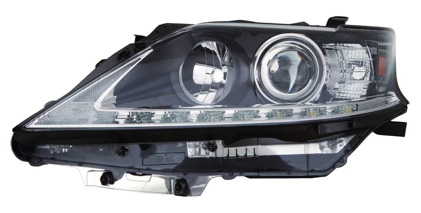 Phare avant côté passager pour Lexus RX350 (2013-2015), halogène, haute qualité, fabrication japonaise, LX2519138