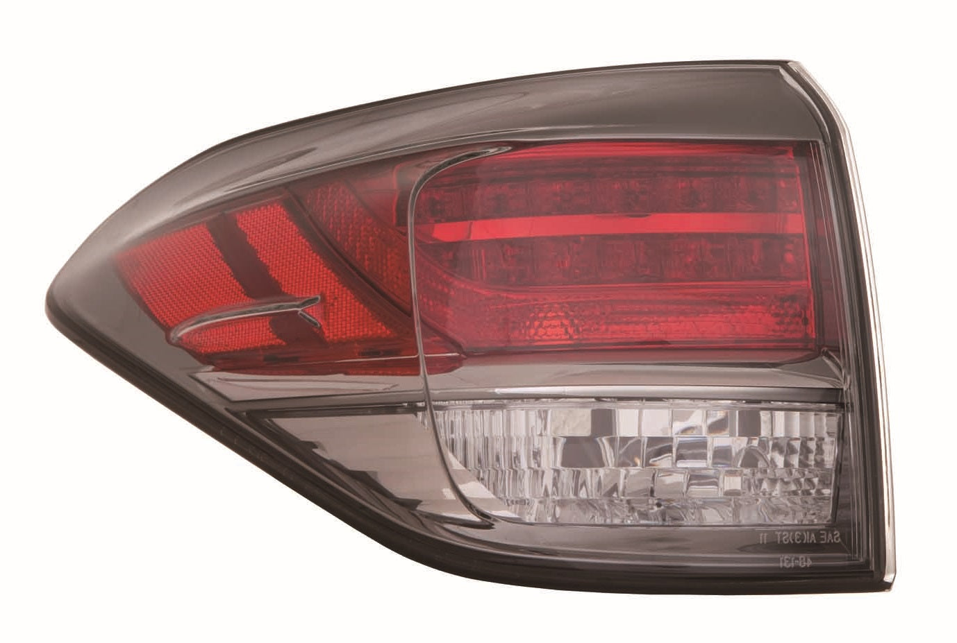 Feu arrière côté conducteur pour Lexus RX350 (2013-2015), fabriqué au Japon, Capa, LX2804115C - Hunt Parts