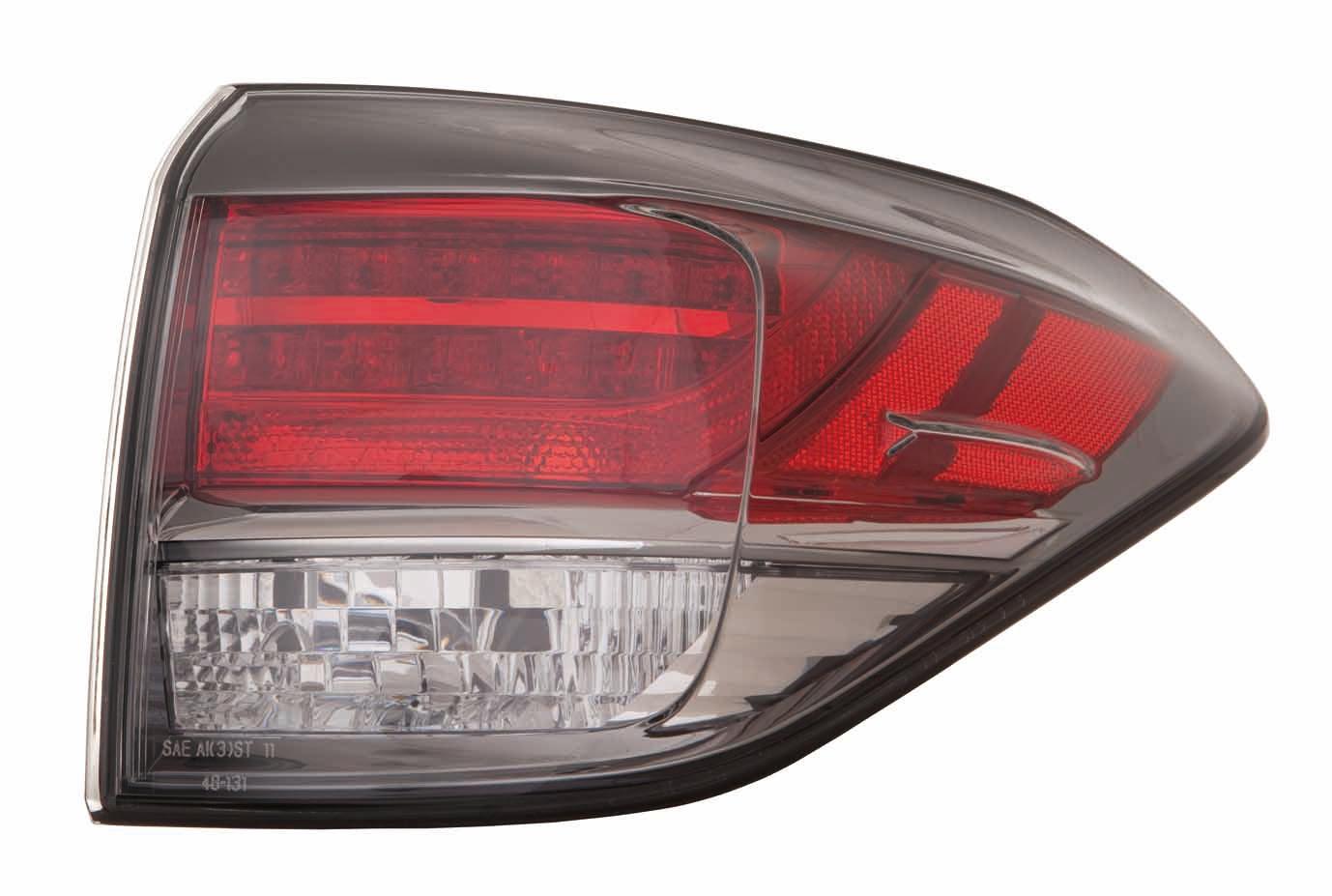 Feu arrière côté passager pour Lexus RX350 (2013-2015), fabrication japonaise de haute qualité, référence LX2805115