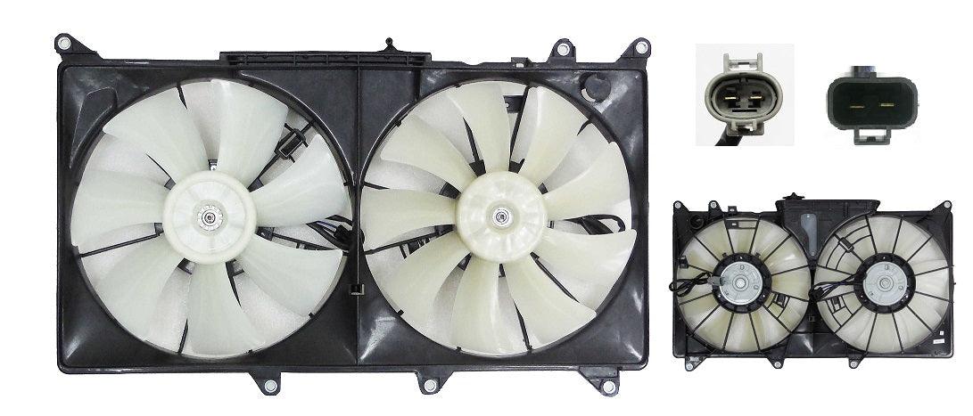 Ensemble ventilateur de refroidissement Lexus IS300 2001-2005 L6, LX3115108