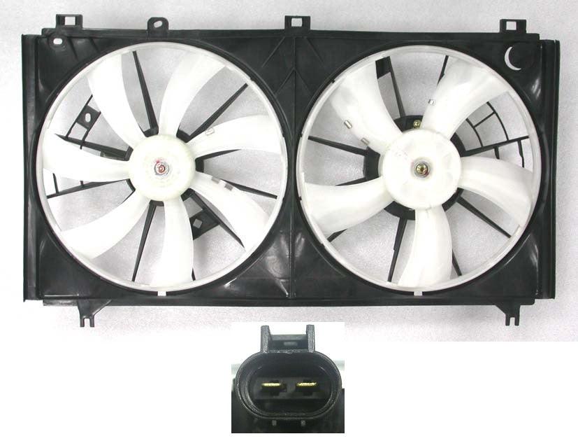 Ensemble ventilateur de radiateur pour Lexus IS350 Berline 2009-2011, LX3115119