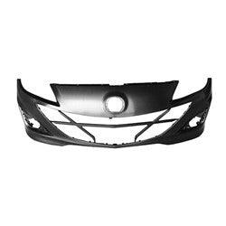 Pare-chocs avant Mazda 3 2010-2013 apprêté pour moteur 2.3L Speed, modèle à hayon Capa, MA1000232C