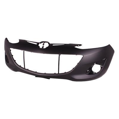 2011-2014 Mazda 2 Bumper Front Primed Capa