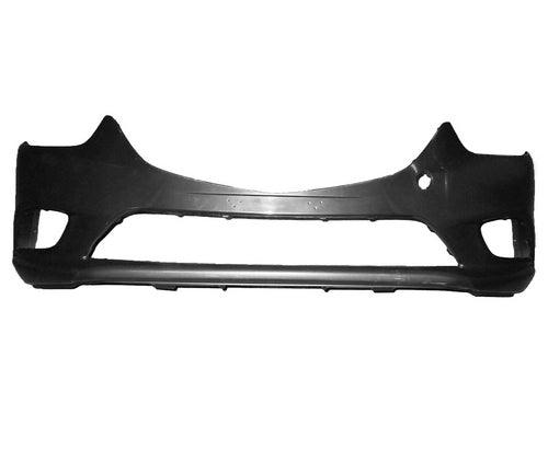 Pare-chocs avant Mazda 6 2014-2017 apprêté avec partie inférieure texturée sans capteur (pour 2016 sans feu LED), MA1000238