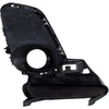 2012-2013 Mazda 3 Fog Lamp Bezel Front Driver Side 2.0L/2.5L Hatch Back Exclude Speed Model Matte-Black