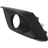 2014-2016 Mazda 3 Fog Lamp Bezel Front Driver Side Matte Black Use With Chrome Trim Ring