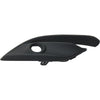 2017-2018 Mazda 3 Fog Lamp Bezel Front Passenger Side Textured Black Sedan/Hatch Back