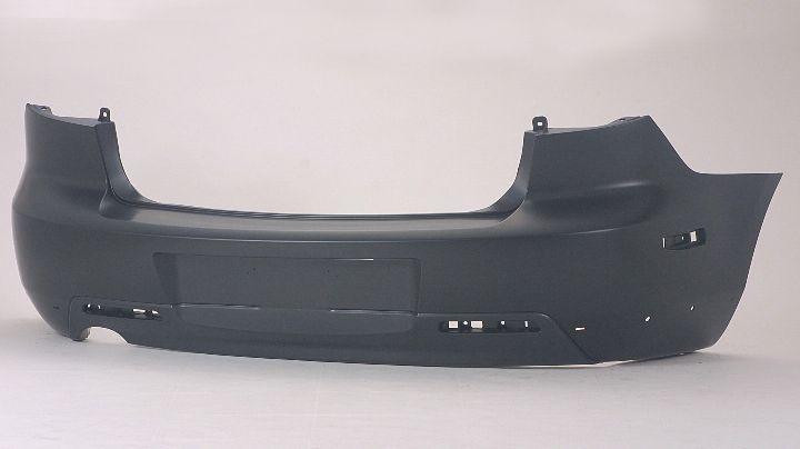 Pare-chocs arrière apprêté pour Mazda 3 berline sport (2004-2006) avec cache pour aileron, MA1100175C