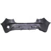 2010-2011 Mazda 3 Bumper Rear Primed With Textured Lower 2.0L Sedan Capa