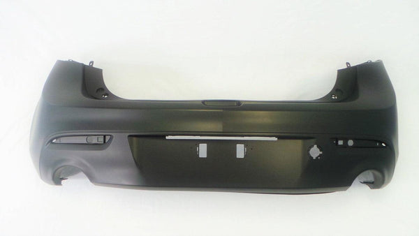 2010-2013 Mazda 3 Bumper Rear Primed Without Spoiler With Dual Exhaust Hatch Back 2.3/2.5L