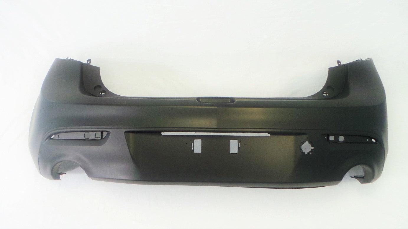 Pare-chocs arrière apprêté pour Mazda 3 2010-2013, sans aileron, avec double sortie d'échappement, hayon, capacité 2,3/2,5 L, MA1100204C