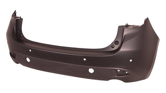 2014-2016 Mazda 3 Bumper Rear Primed With Textured Lower Hatch Back