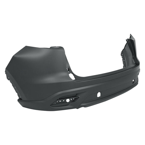 2016-2021 Mazda Cx9 Bumper Rear Primed With Textured Lower With Sensor Without Moulding Hole Capa