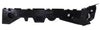 2014-2018 Mazda 3 Bumper Bracket Rear Passenger Side Sedan