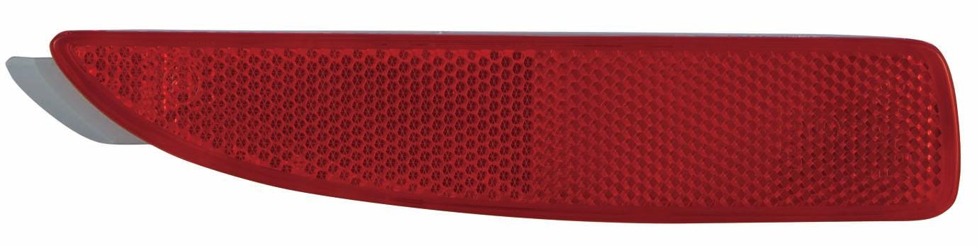 Réflecteur arrière côté conducteur Mazda 3 Sport 2009-2018 dans pare-chocs (petit), MA1184101