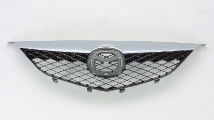 Calandre Mazda 6 2003-2005 avec moulure chromée standard, MA1200166