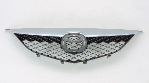 2003-2005 Mazda 6 Grille With Chrome Moulding Std